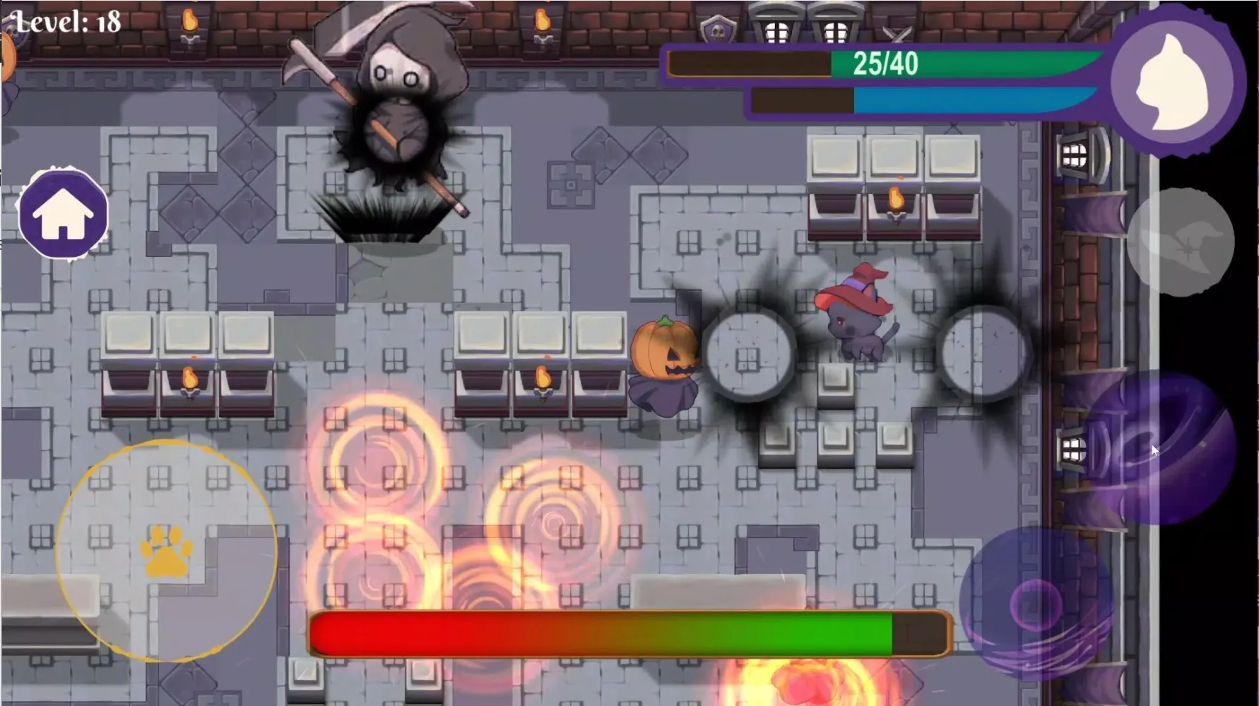تصاویر Mystic Cats: Cat magic battles
