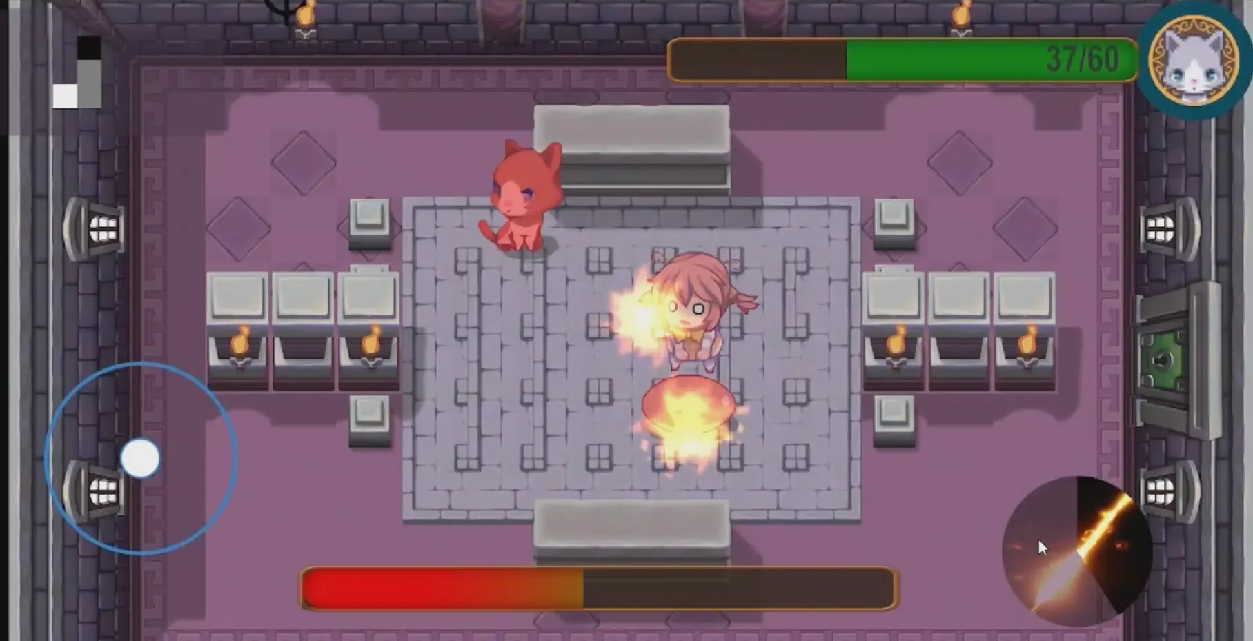 تصاویر Mystic Cats: Cat magic battles