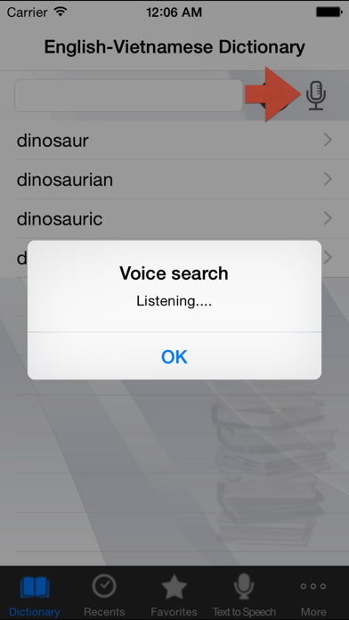 Screenshot di English-Vietnamese Dictionary.