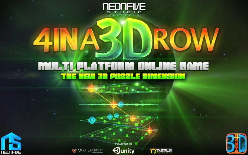 4 IN A 3D ROW Ekran Görüntüleri