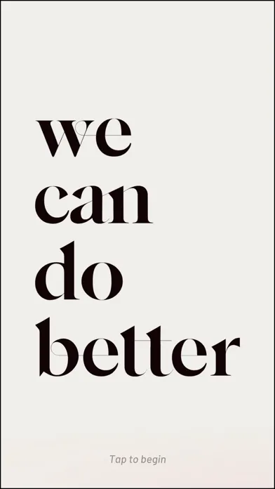 We Can Do Better سکرین شاٹس
