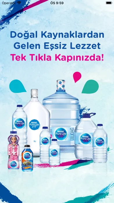 Ảnh chụp màn hình của Nestlé Pure Life