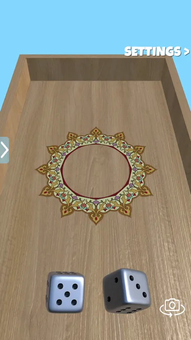 ภาพหน้าจอของ Talking Dice Roller 3D