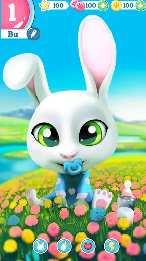 Bu Bunny - Cute pet care game應用截圖