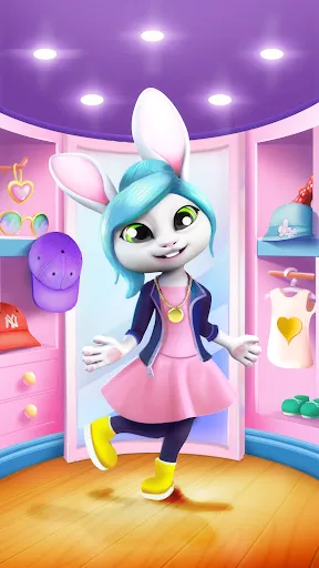 Bu Bunny - Cute pet care game應用截圖