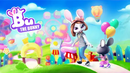 Bu Bunny - Cute pet care game應用截圖