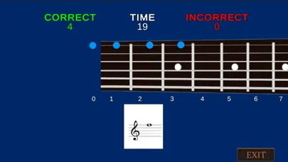 Musicated Guitar Note Reading应用截图