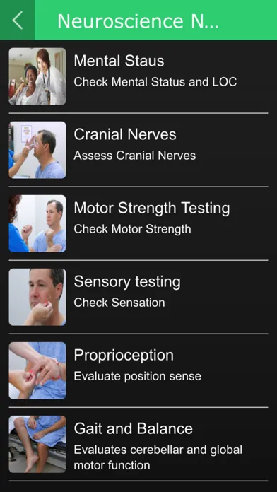 Neuroscience Nurse Screenshots