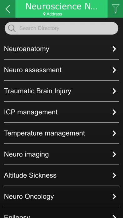 Neuroscience Nurse Screenshots