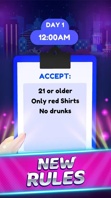 Ảnh chụp màn hình của ID Please - Club Simulation