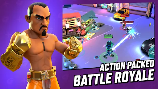 Gridpunk Battle Royale 3v3 PvP应用截图
