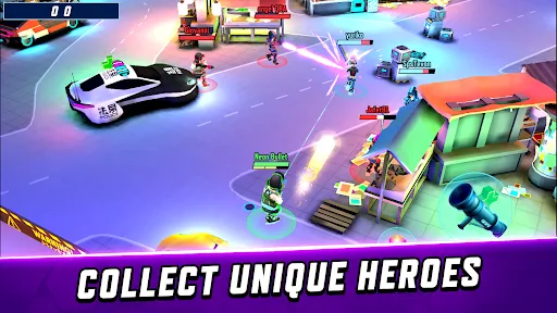 Gridpunk Battle Royale 3v3 PvP应用截图