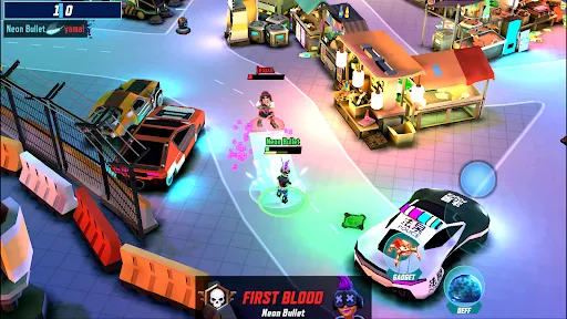 Gridpunk Battle Royale 3v3 PvP应用截图