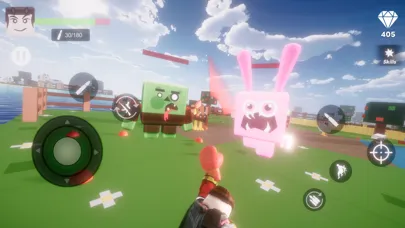 Captures d'écran de Pixel Superhero: Blocky World