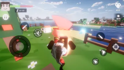Captures d'écran de Pixel Superhero: Blocky World