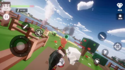 Captures d'écran de Pixel Superhero: Blocky World