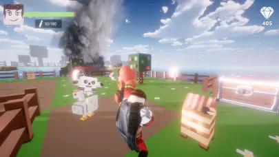 Captures d'écran de Pixel Superhero: Blocky World