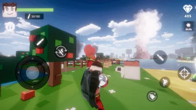 Captures d'écran de Pixel Superhero: Blocky World