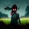 Scary Spider Train Drone Lazer