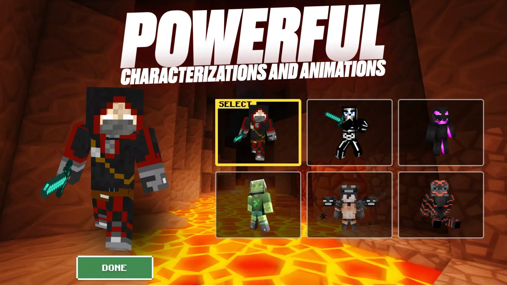 Скриншоты Morph Mod for Minecraft 2025