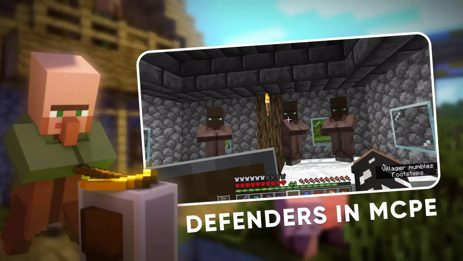 تصاویر Villagers Minecraft Mod 2024