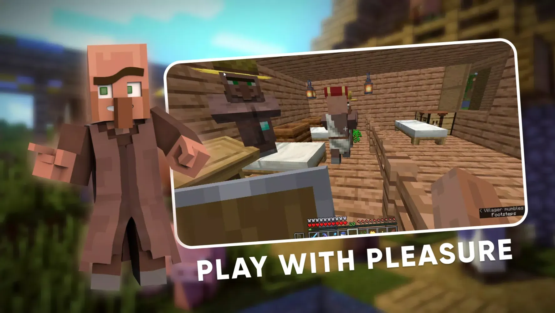 تصاویر Villagers Minecraft Mod 2024