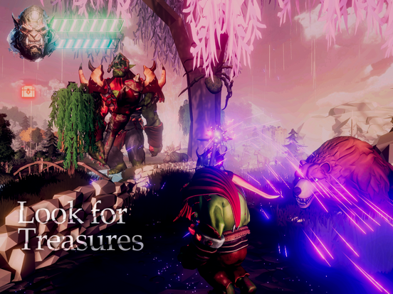 Zrzuty ekranu Scary Orcs Attack vs Demon 3D iPad 
