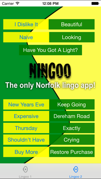 Ảnh chụp màn hình của Ningoo Norwich City Soundboard