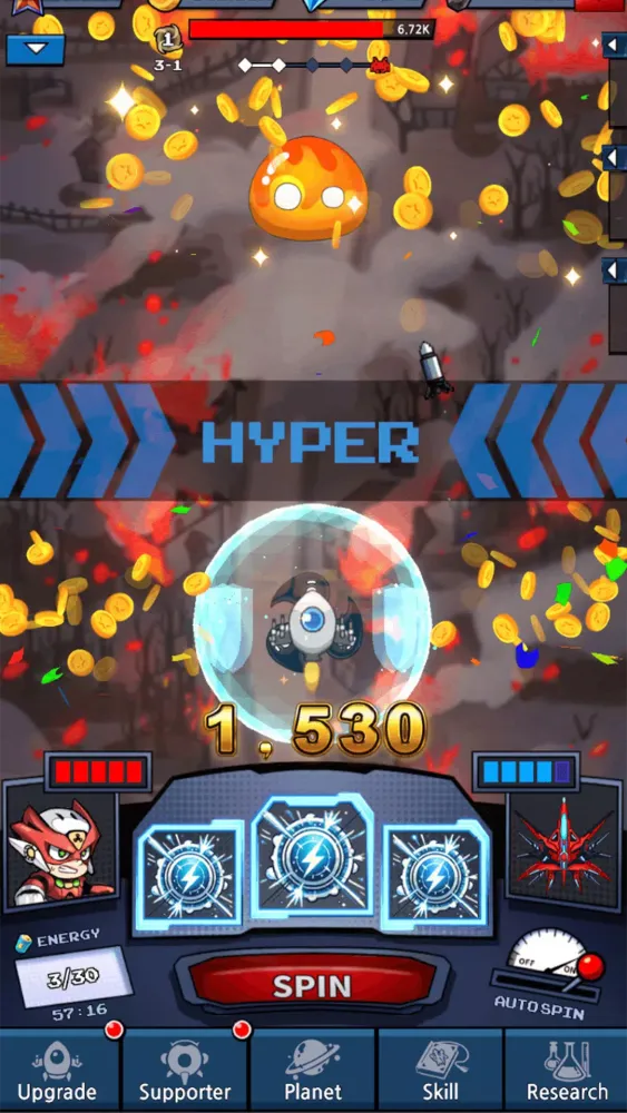 Spin Star : Galaxy Hero Screenshots