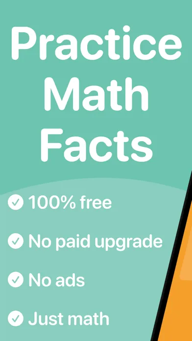 Math Facts - Flash Cards Ekran Görüntüleri