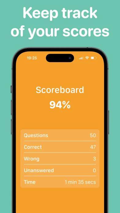 Math Facts - Flash Cards Ekran Görüntüleri
