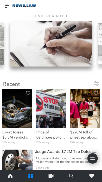 Screenshot di News.Law