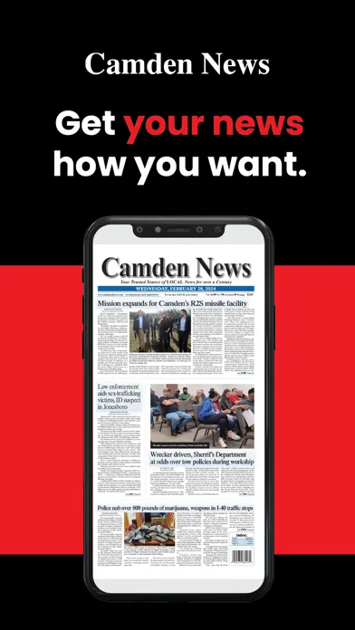 Camden News سکرین شاٹس
