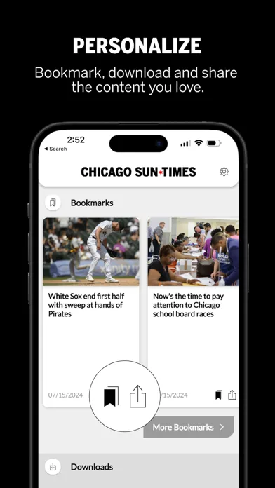 Captures d'écran de Chicago Sun-Times
