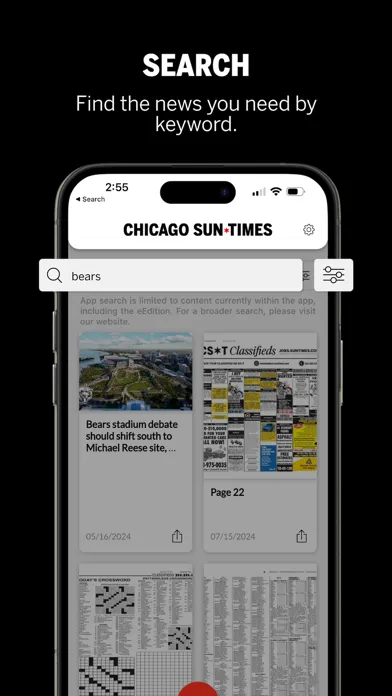Captures d'écran de Chicago Sun-Times