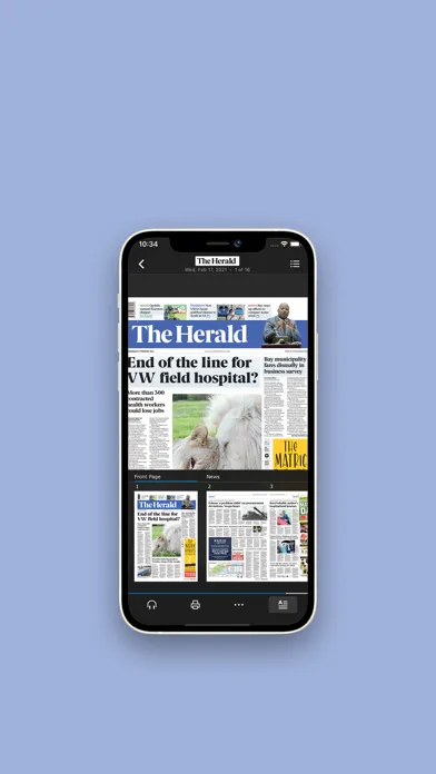 Скриншоты The Herald E-Edition
