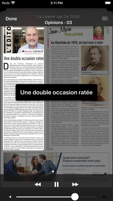 LA LIBERTÉ應用截圖
