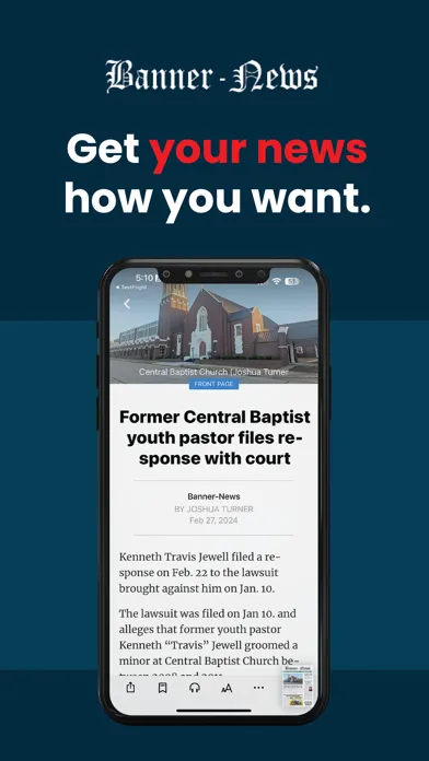 Magnolia Banner-News سکرین شاٹس