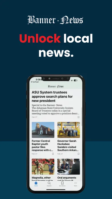 Magnolia Banner-News سکرین شاٹس