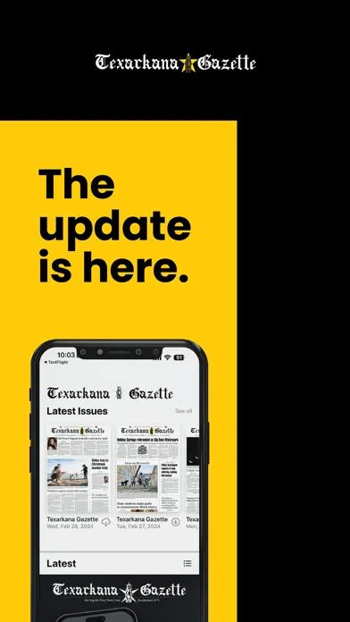 The Texarkana Gazette Screenshots
