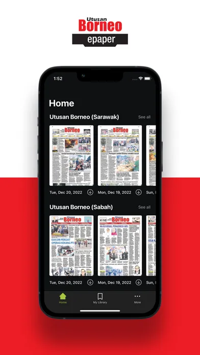 Utusan Borneo Screenshots
