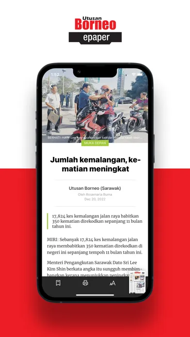 Utusan Borneo Screenshots