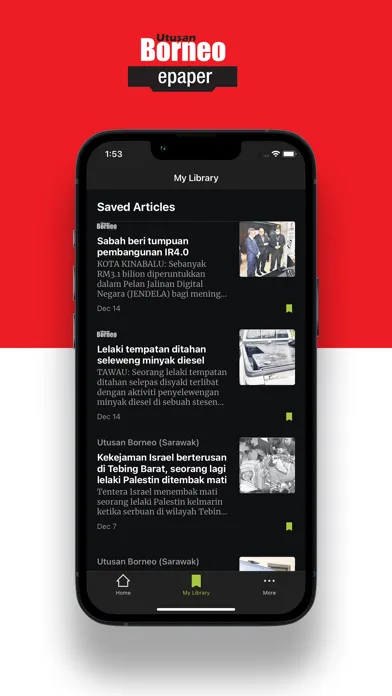 Utusan Borneo Screenshots