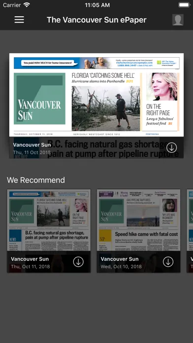 تصاویر The Vancouver Sun ePaper