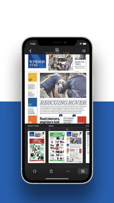 Zrzuty ekranu Windsor Star ePaper