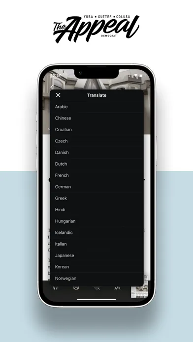 Capturas de pantalla de Appeal-Democrat e-Edition