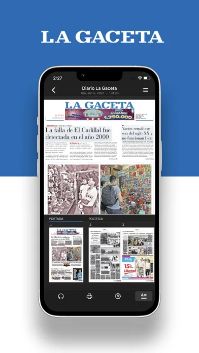 Diario La Gaceta স্ক্রিনশট