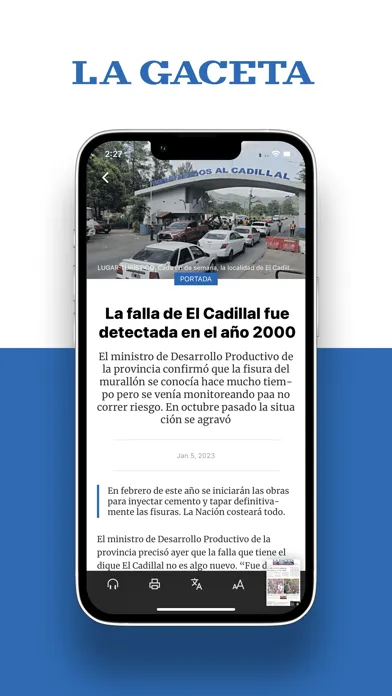 Diario La Gaceta স্ক্রিনশট