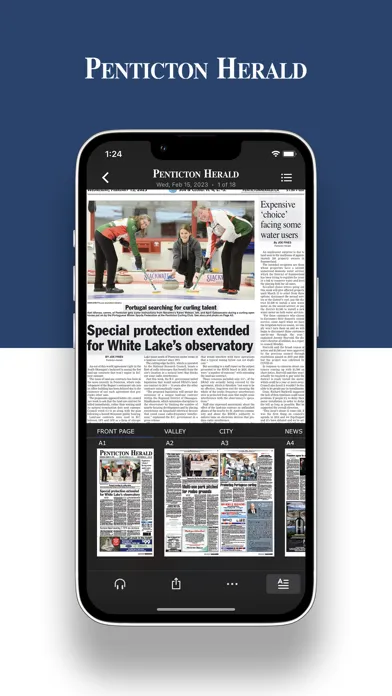 Ảnh chụp màn hình của Penticton Herald