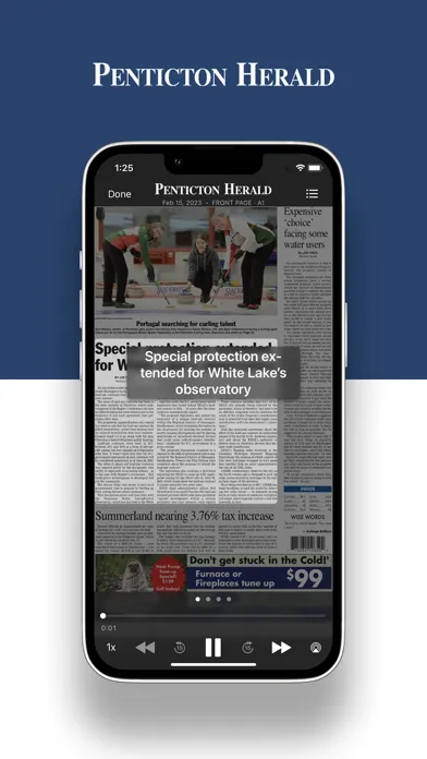 Ảnh chụp màn hình của Penticton Herald